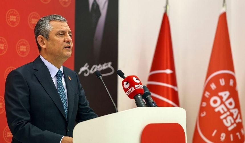 CHP Genel Başkanı Özgür Özel: Borçların yapılandırılması hayati bir gereklilik