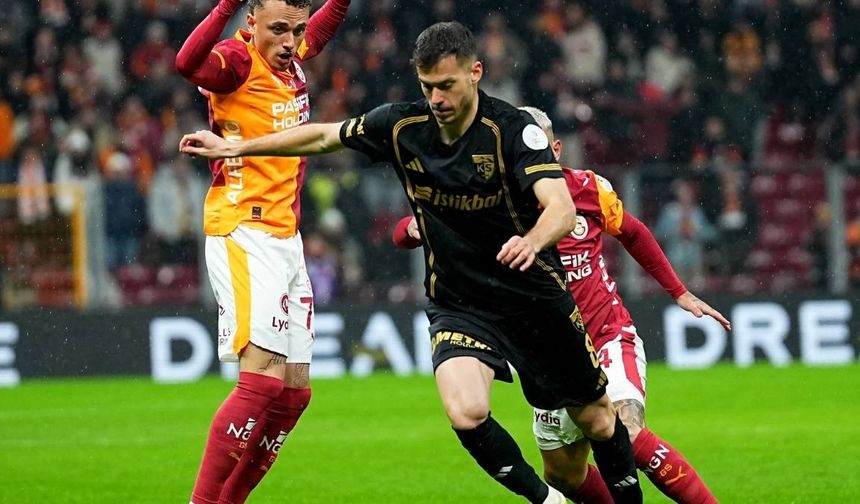 Galatasaray Kayserispor canlı anlatım
