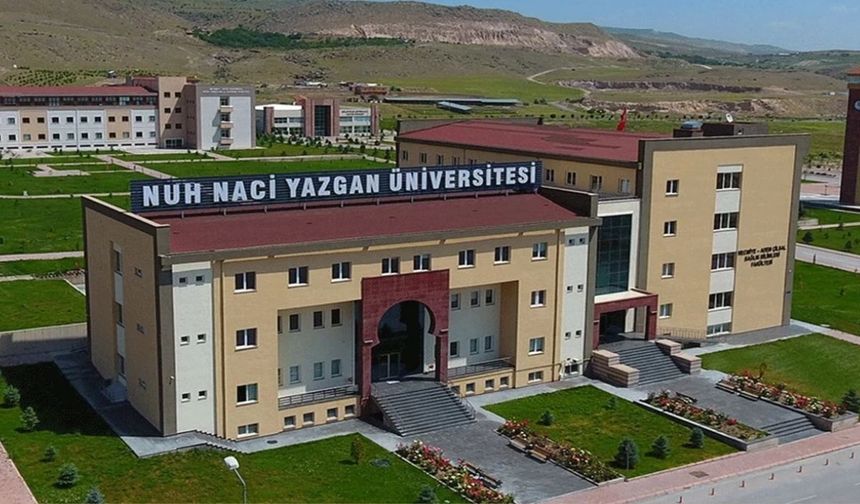Nuh Naci Yazgan Üniversitesi öğretim görevlisi alacak! Son başvuru tarihi açıklandı