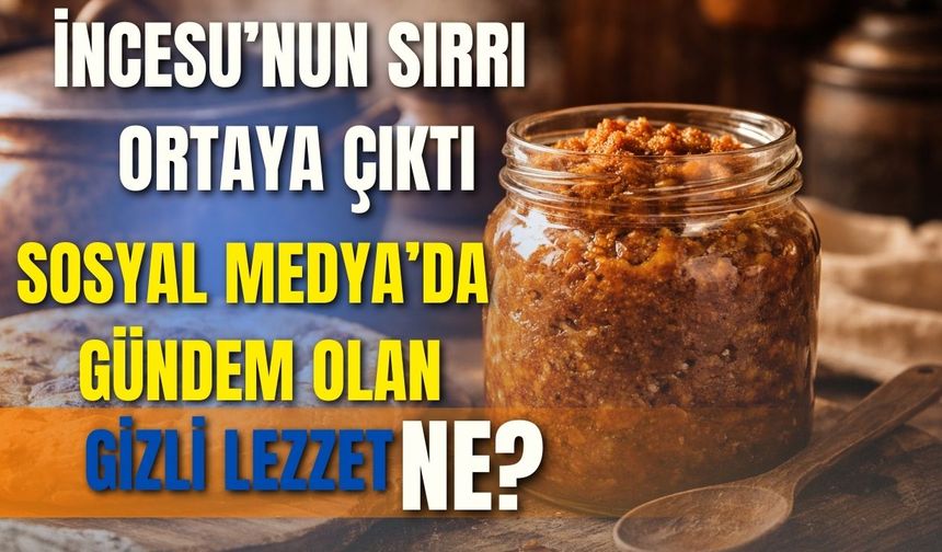 İncesu’nun sır gibi sakladığı lezzet ortaya çıktı: Tort sosyal medyada gündem oldu