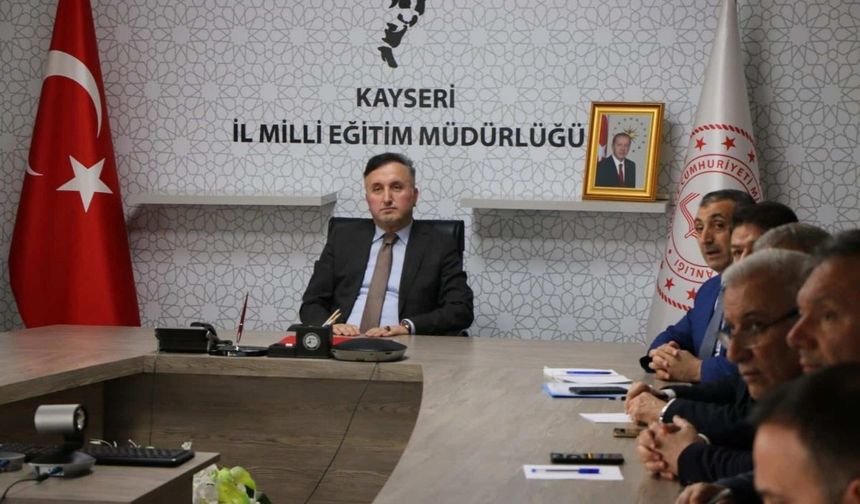 Kayseri’de eğitim gündemi! Esen’den yoğun mesai