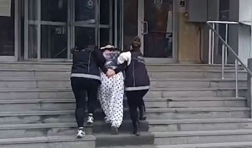 Kayseri’de 12 Yıl 10 ay hapis cezası bulunan firari kadın yakalandı