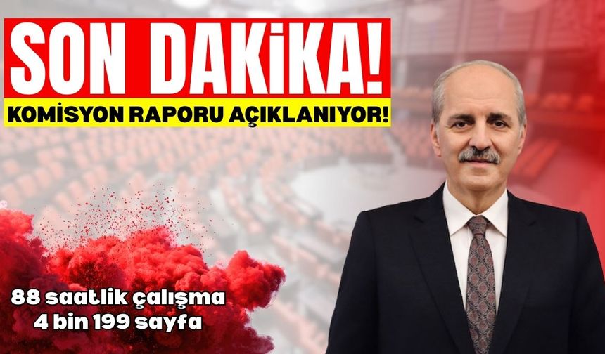 Terörsüz Türkiye Komisyonu raporu açıklanıyor