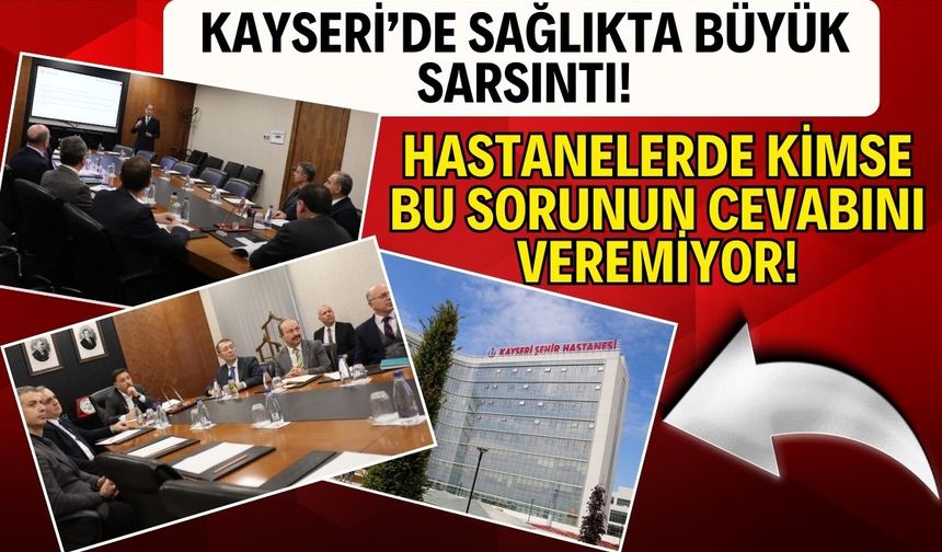 Kayseri’de sağlıkta büyük soru işareti! Acile sadece acil olan mı geliyor?
