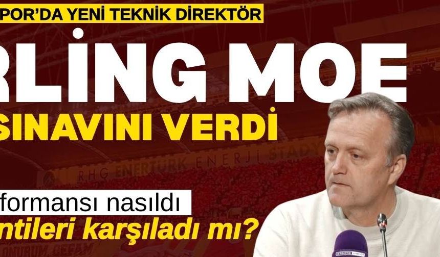 Kayserispor’un yeni teknik direktörü Erling Moe ilk sınavını verdi: Beklentileri karşıladı mı?