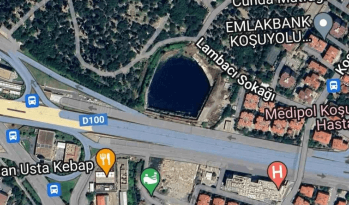 O İnşaat Sahası Google’ı Bile Yanılttı: Göl Olarak Gösterdi