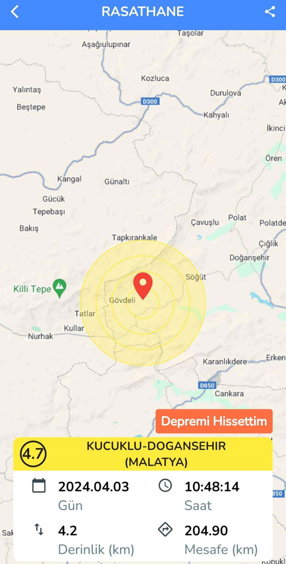 Malatya Deprem
