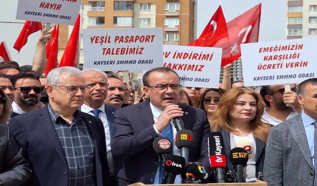 Kayseri SMMMO Başkanı Ali Yedikaya, ‘Kimse Sabrımızı Denemesin’
