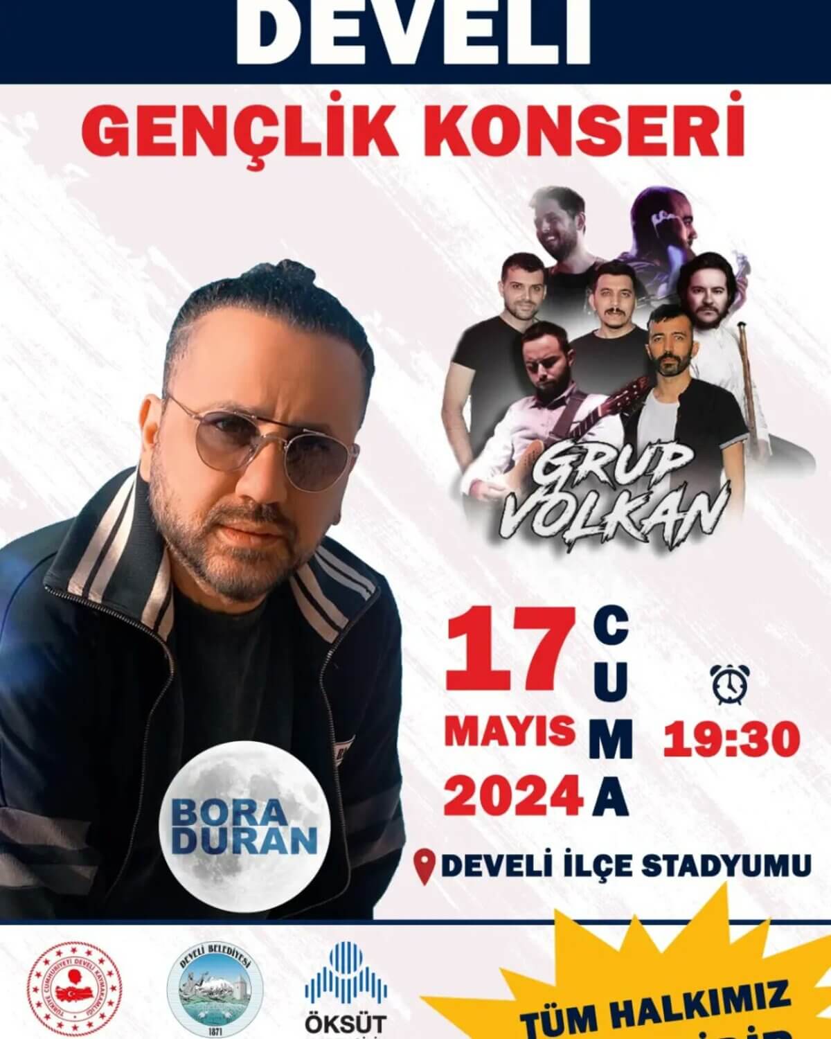 Bora Duran Kayseri Develi Konser 19 Mayıs (1)