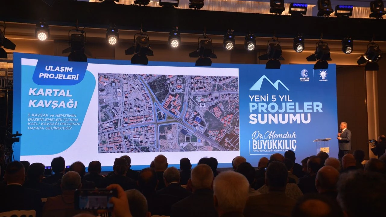 Kayseri Büyükşehir Belediyesi Kartal Kavşağı Projesi