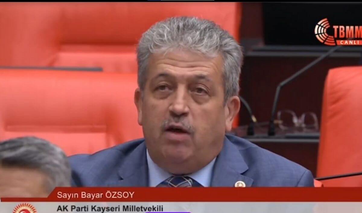 Kayseri Milletvekili Bayar Özsoy, Felahiye ve Sarız'ı TBMM'ye Taşıdı!