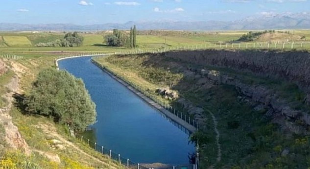 Kayseri Pınarbaşı Sulama Kanalı
