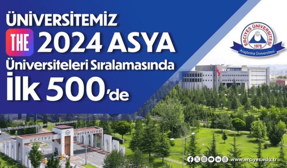 ERÜ’den Büyük Başarı! O Sıralamada İlk 500’de