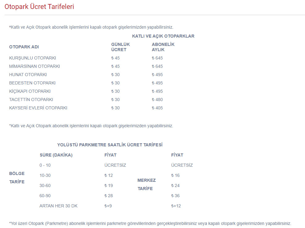 Otopark Guncel1