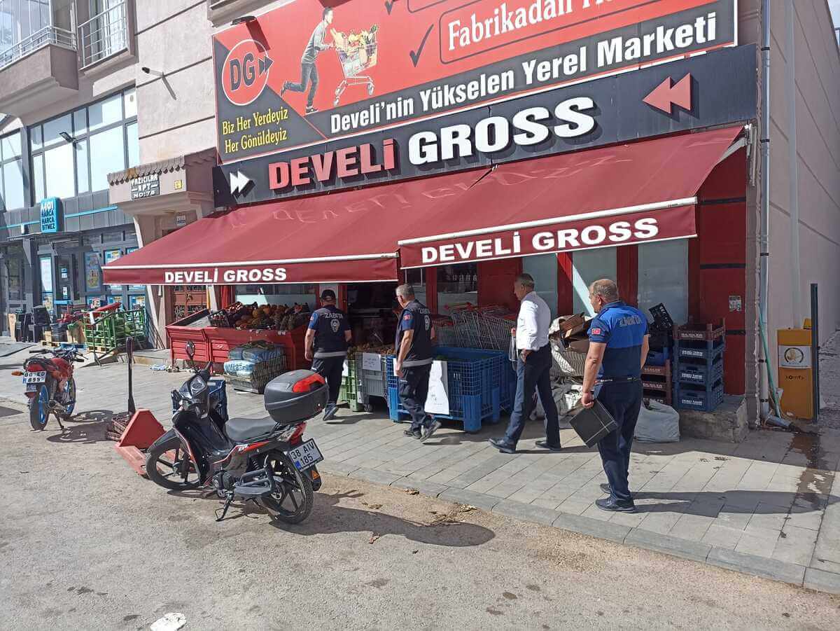 Zabıta Ekipleri Develi 12