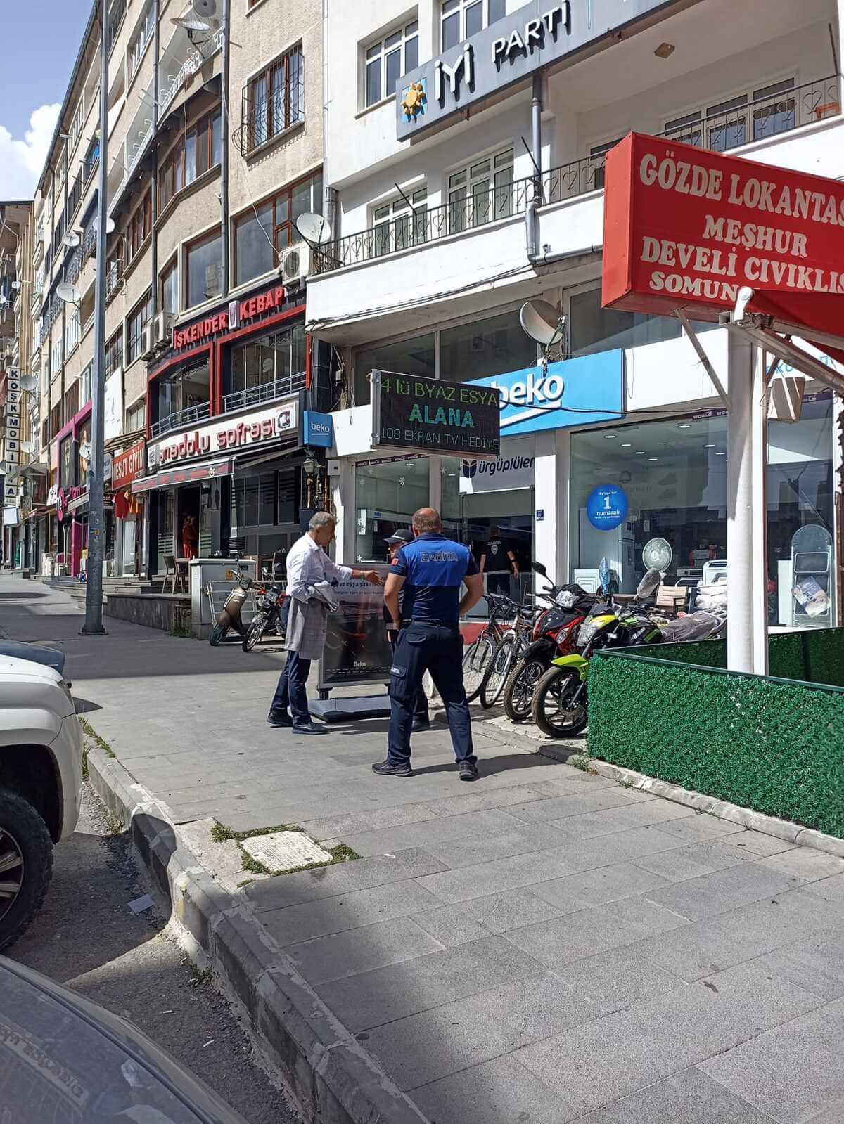Zabıta Ekipleri Develi 14