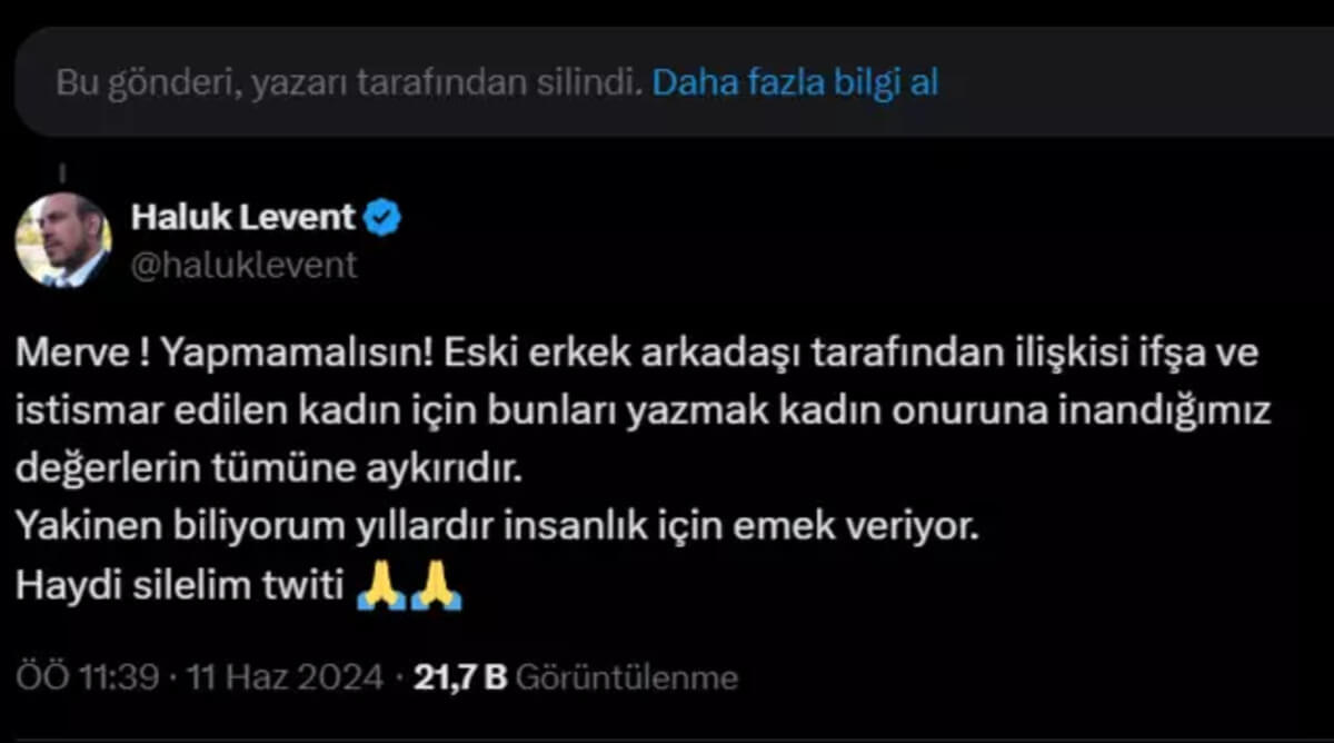 Yaşadığı İstismarla Dalga Geçildi! Haluk Levent’ten Ünlü Oyuncuya Destek!-3