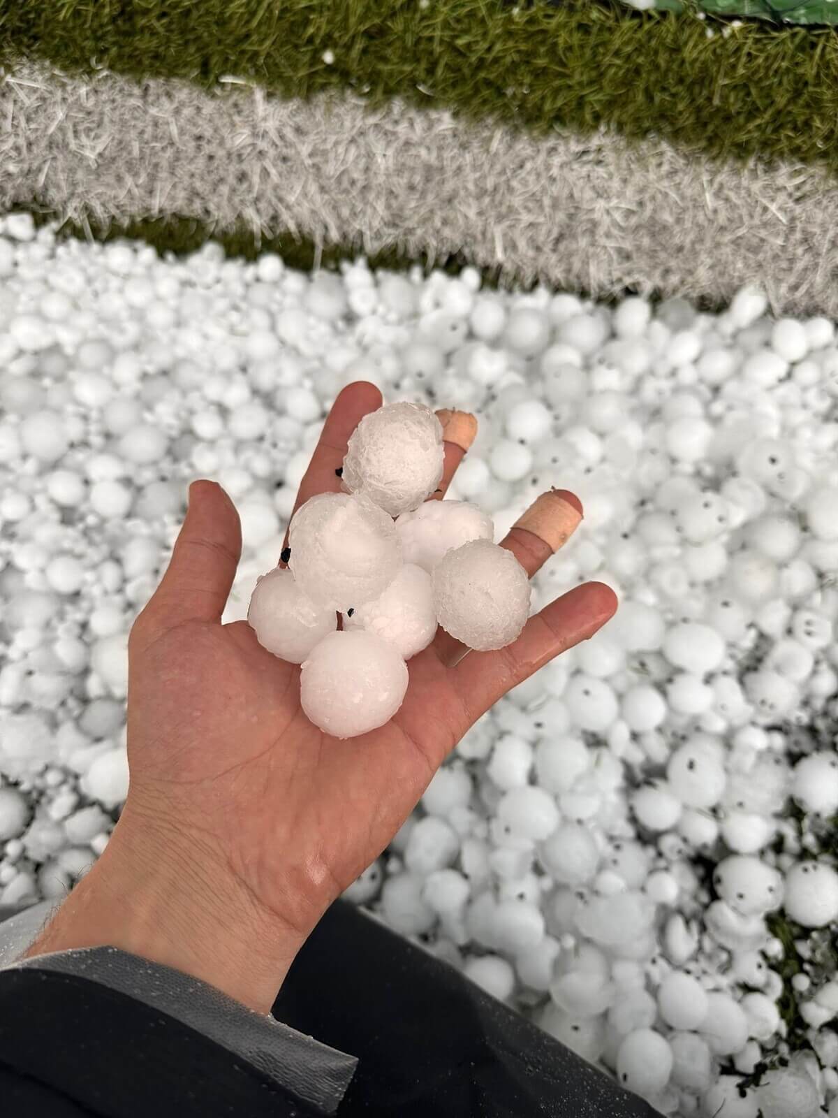 Dolu Yağışı Kayseri’yi Kırdı Geçirdi! (2)