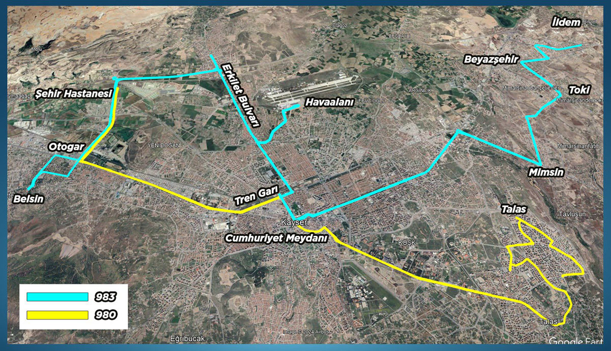Kayseri Kayseri Ulaşım44