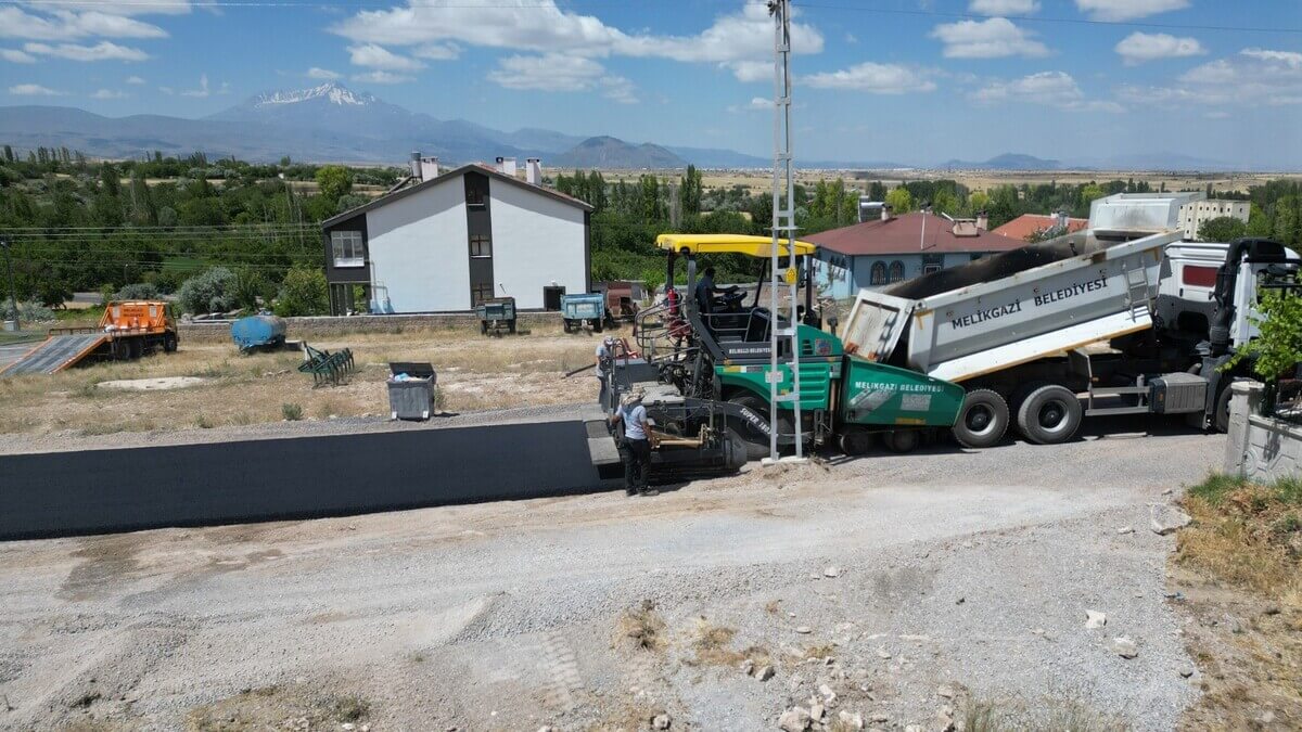 Kayseri Melikgazi’de Bu Yol Onarıldı! (2)