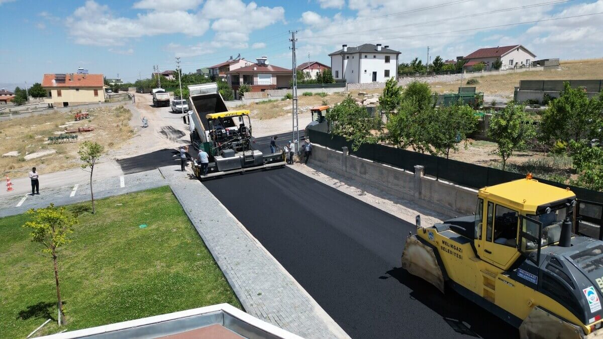 Kayseri Melikgazi’de Bu Yol Onarıldı! (3)