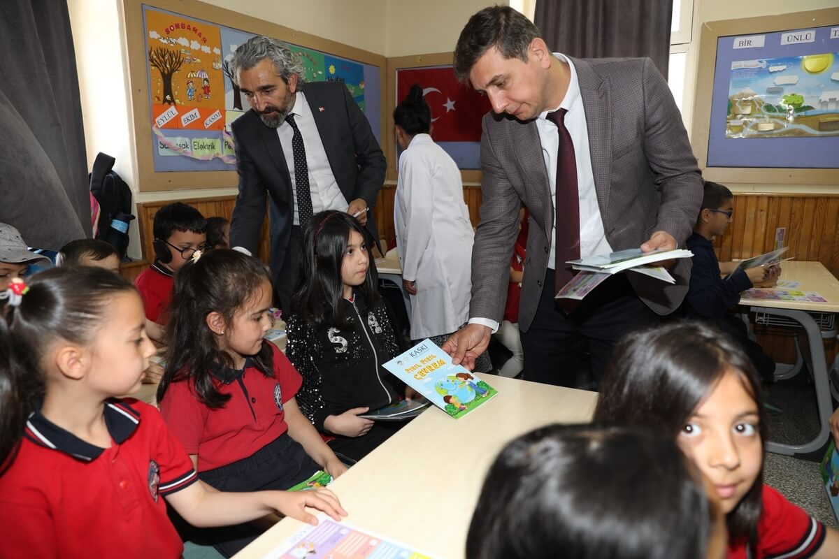 Kayseri’de Develi ve Hacılar'da Öğrencilere, ‘Su Tasarrufu ve Suyun Serüveni’ Anlatıldı