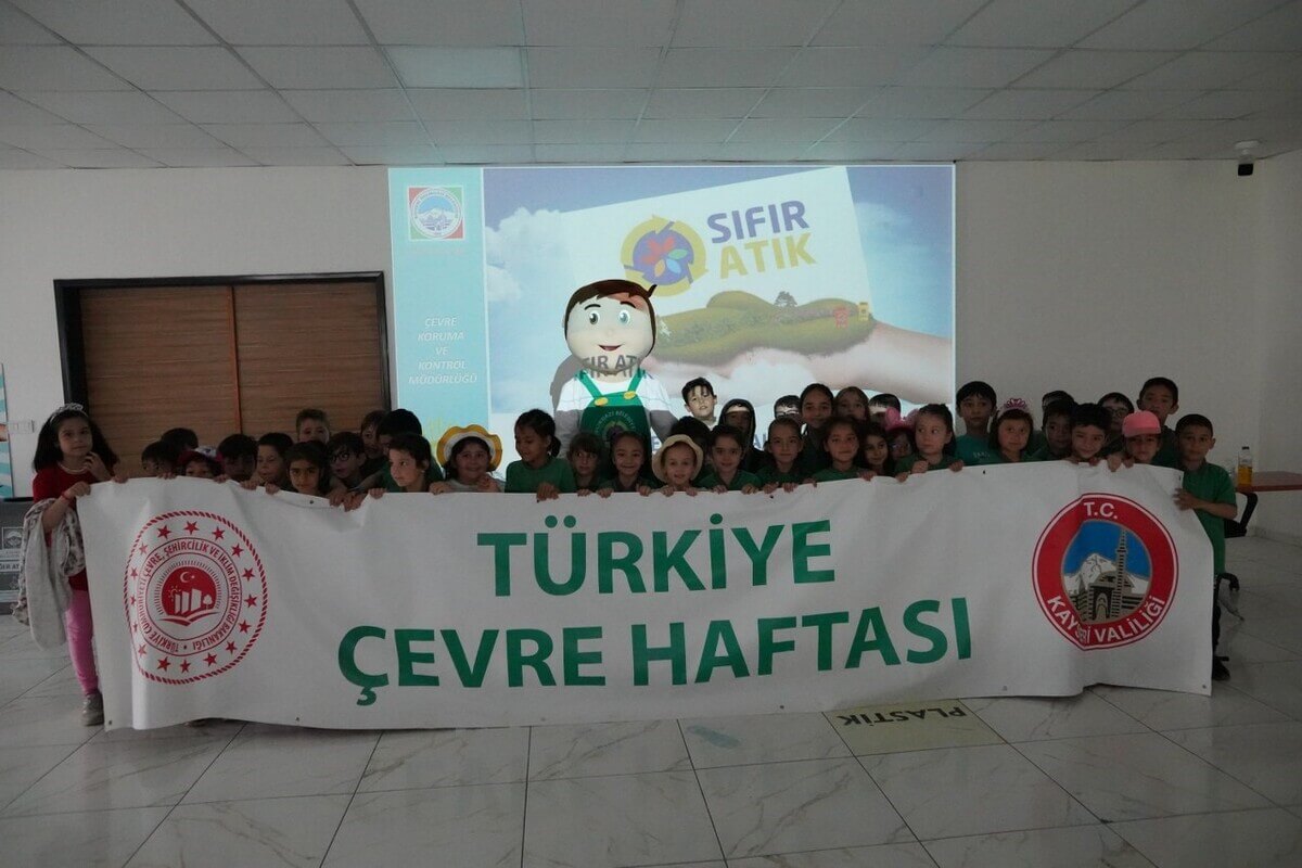 Kayseride Çevre Haftası Etkinlikleri Kapsamında Öğrenciler İnecik Geri Dönüşüm Tesisisi Ziyaret Etti (6)