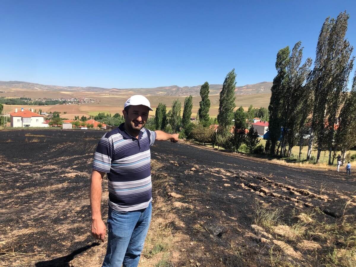 Kayseri’nin Komşusu Sivas'ta Korkutan Yangın! (2)