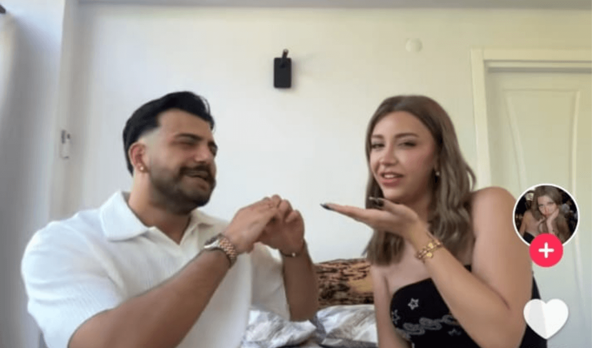 Ünlü Fenomen Çektiği Videoyla İlk Kez Sevgilisinin Yüzünü Gösterdi!-5