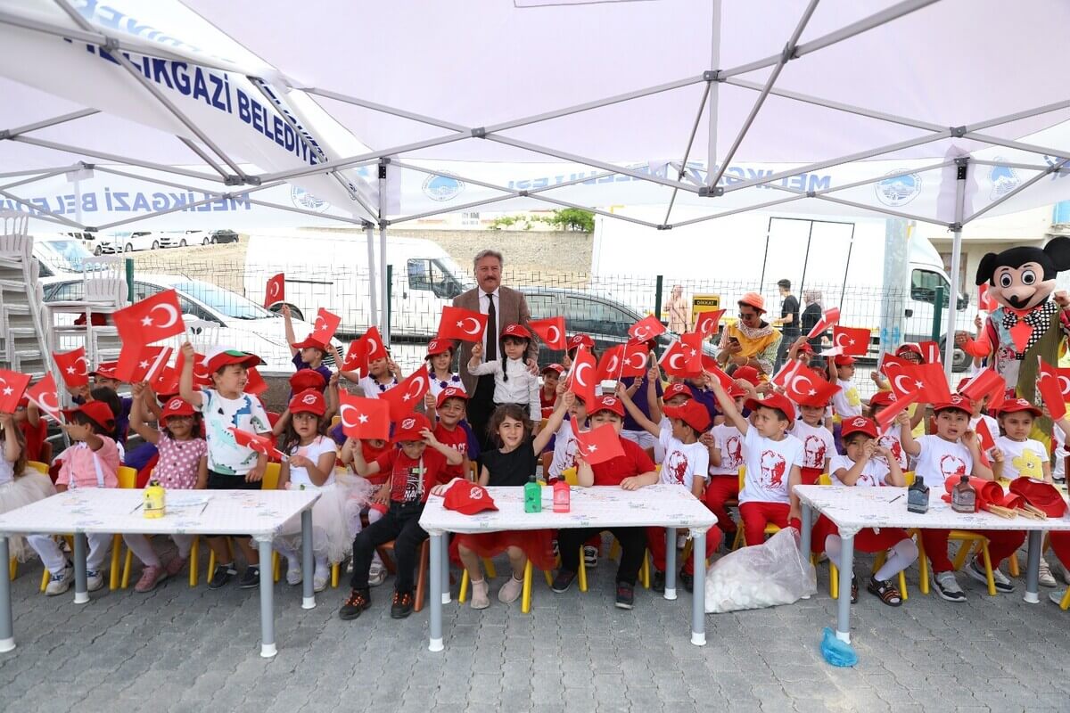 Melikgazi Belediyesi Saniye Şahin Yıldırım Anaokulu'nun Açılışını Gerçekleştirdi (5)