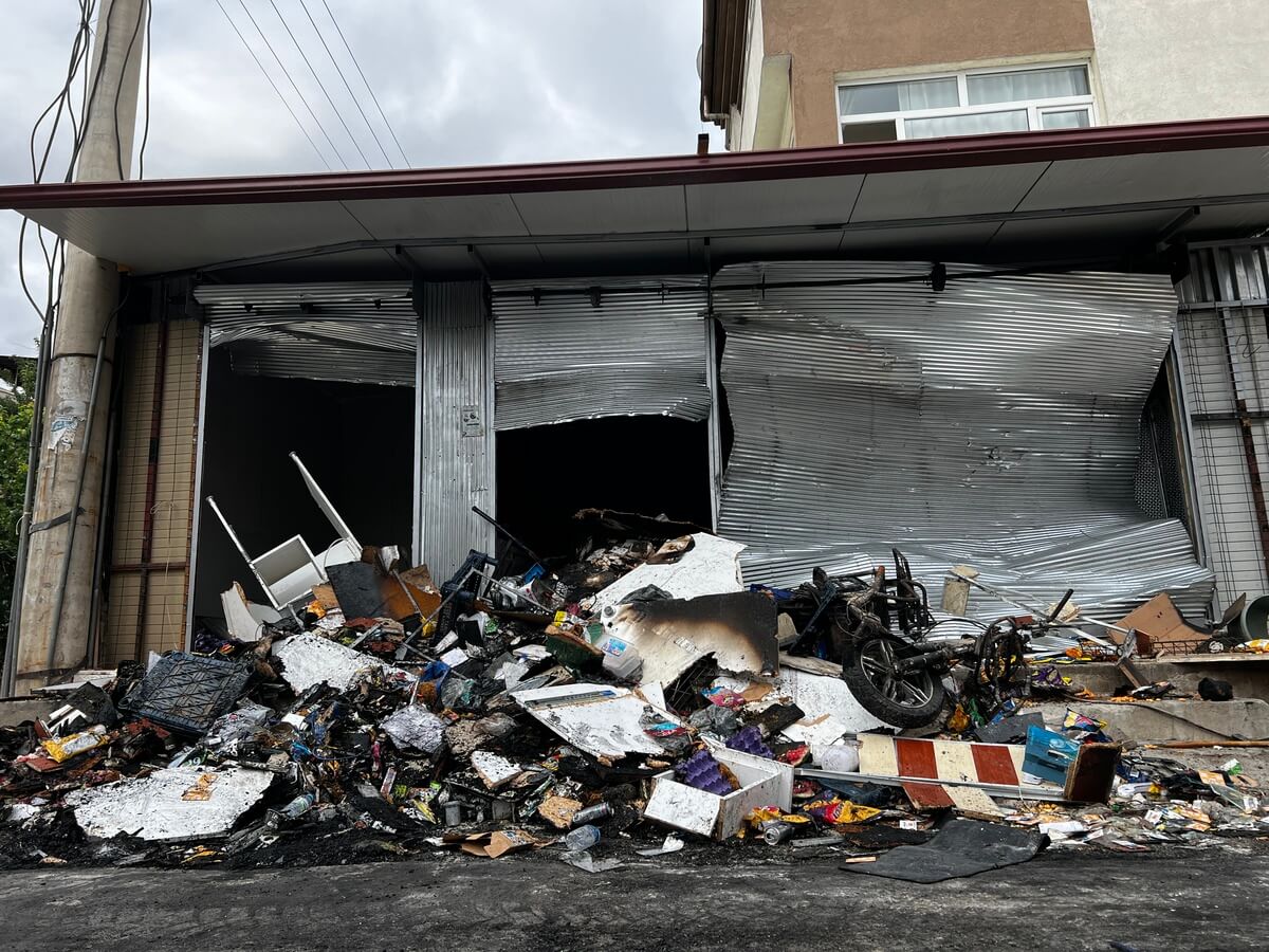 Kayseri’de Hasar Gün Ağarınca Ortaya Çıktı! (9)