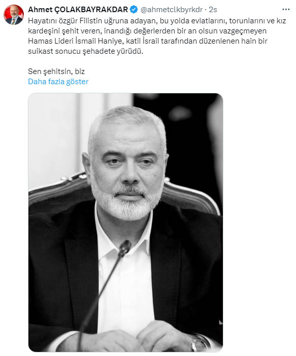 Ahmet Çolakbayrakdar1