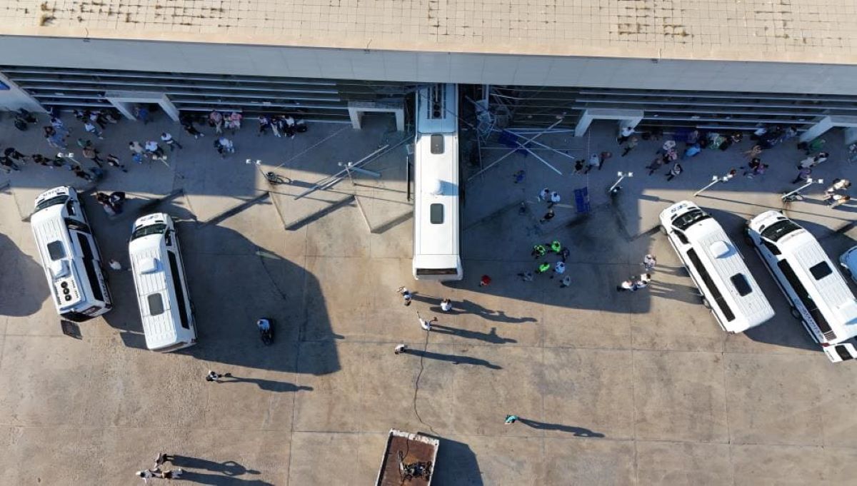 Ankara Kayseri Seferini Yapan Yolcu Otobüsü, Otogara Daldı Yaralılar Var! 2