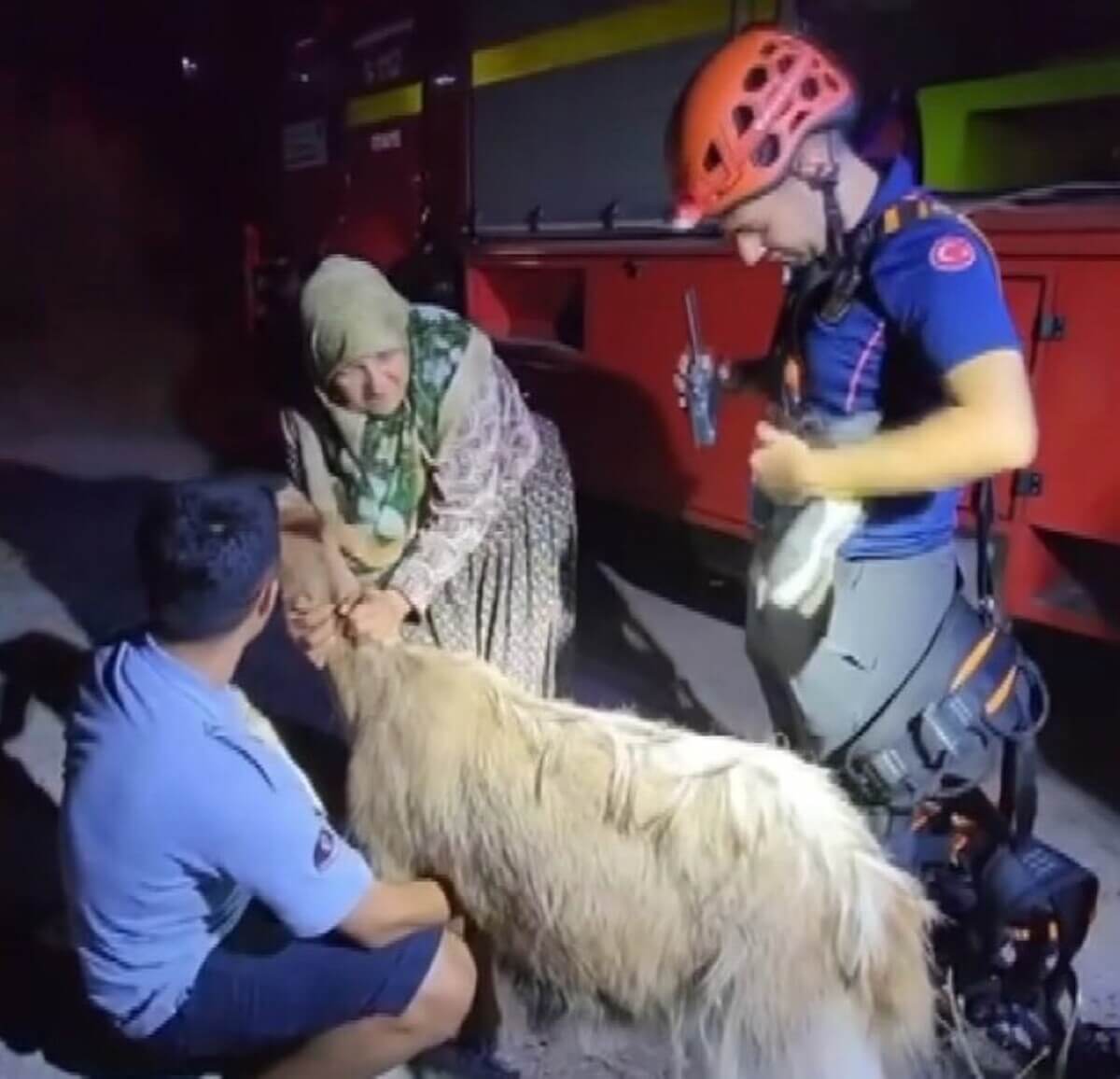 Su Kuyusuna Düşen Keçinin Çırpınışları Sonuçsuz Kalmadı!-1