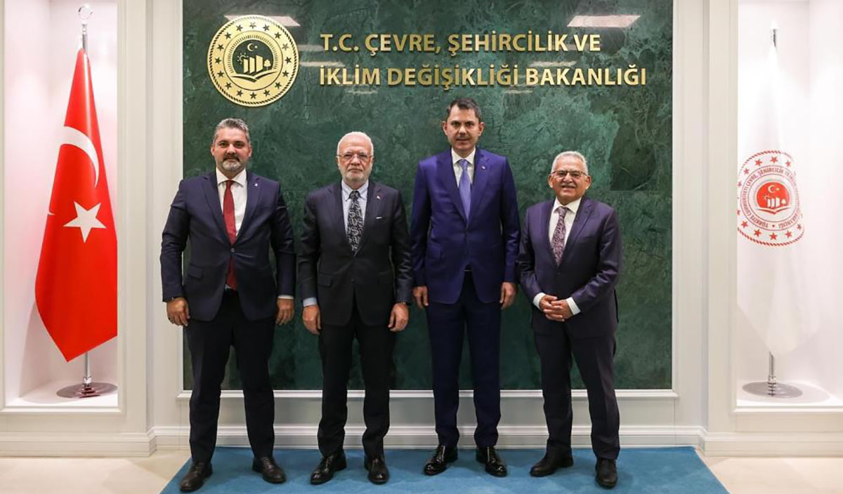 Başkan Büyükkılıç'tan Yeni Bakanlara 'Hayırlı Olsun' Ziyareti Kopya