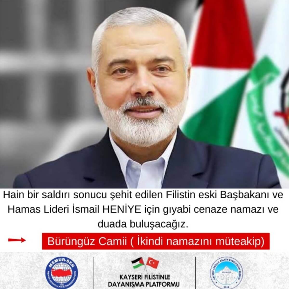 Hamas Lideri İçin Kayseri’de Bir Araya Gelecekler! 22