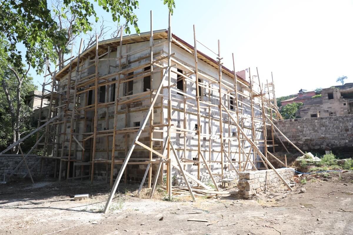 Kayseri Germir Mahallesi Bakkaloğlu Konağı, Bağ Müzesi'ne Dönüşüyor (2)