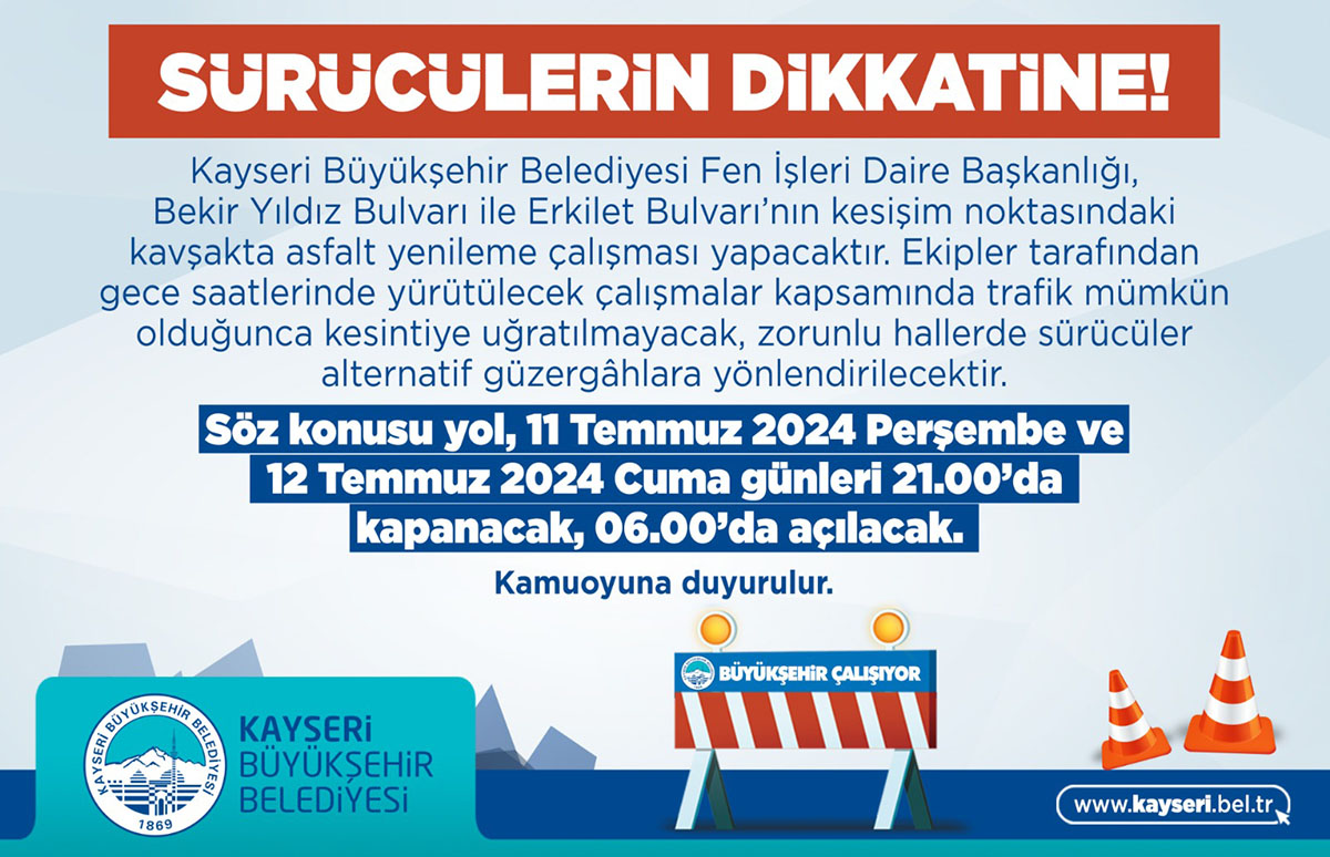 Kayseri Uyarı