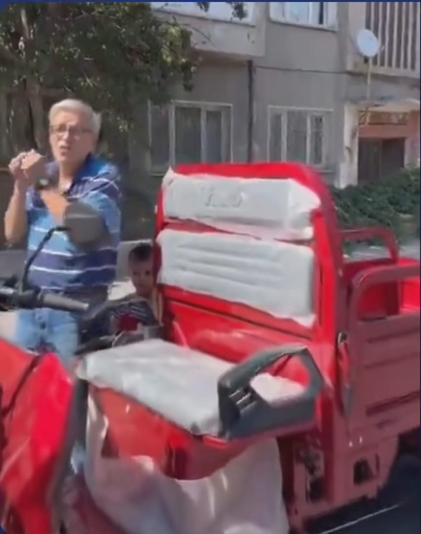 Kayseri’de Motoru Zarar Gören Suriyeliye Yenisi Verildi!1