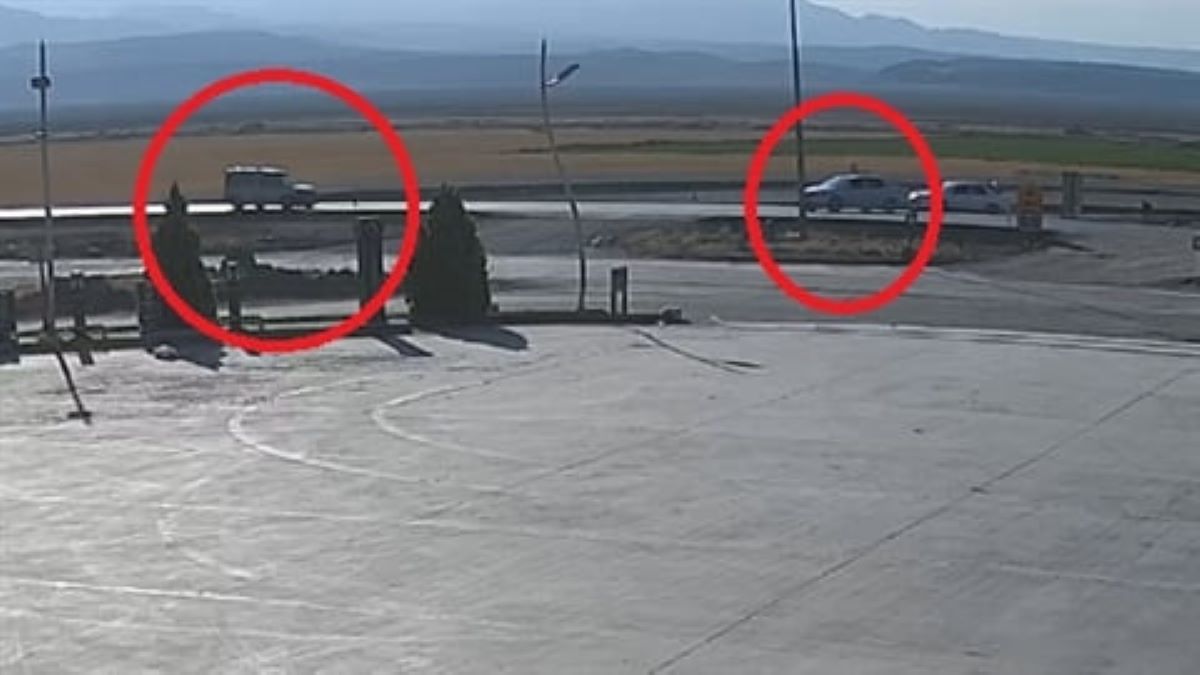 Kayseri’de Yaşanan Feci Kaza, Güvenlik Kamerasında! 2