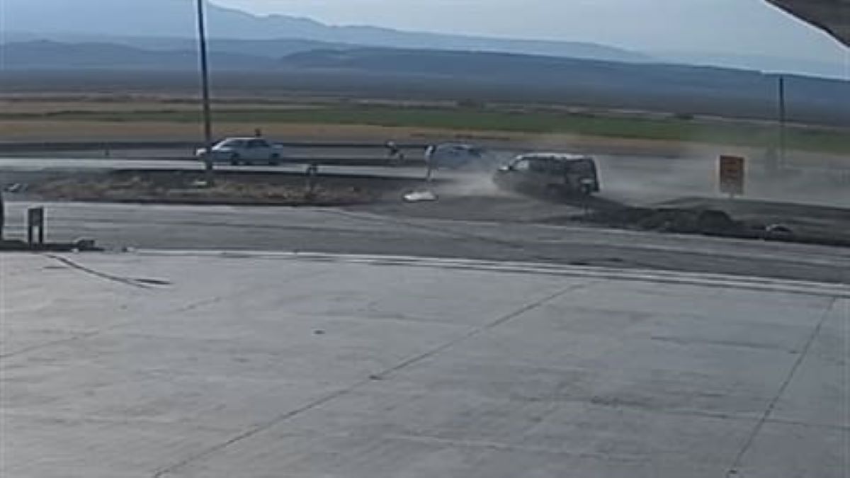 Kayseri’de Yaşanan Feci Kaza, Güvenlik Kamerasında! 3