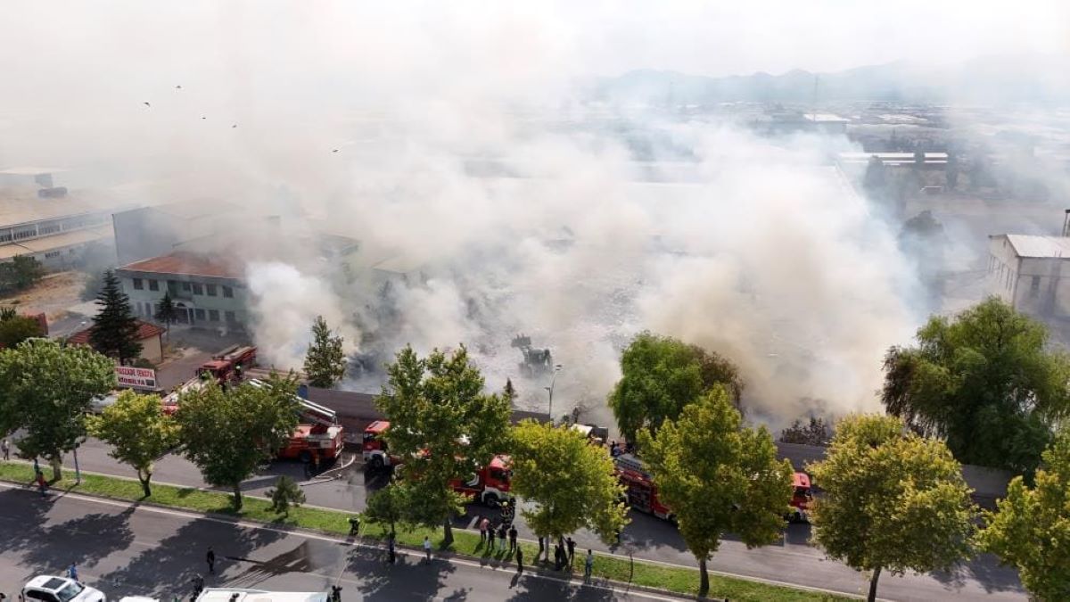 Kayseri’de Yaşanan Felaket Havadan Görüntülendi! Müdahale Sürüyor 1