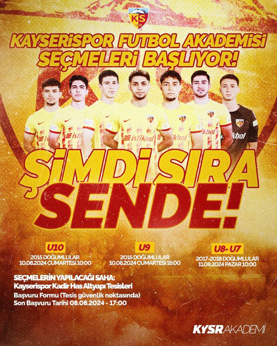 Kayserispor Seçmeleri Kopya