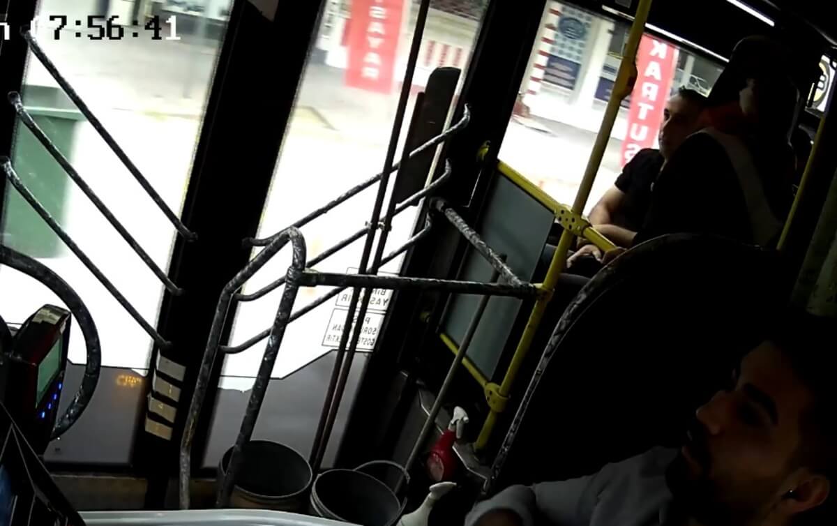 Kayseri’de Kahraman Otobüs Şoförü Yolcuyu Kurtardı!