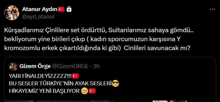 Atanur Aydın Çin