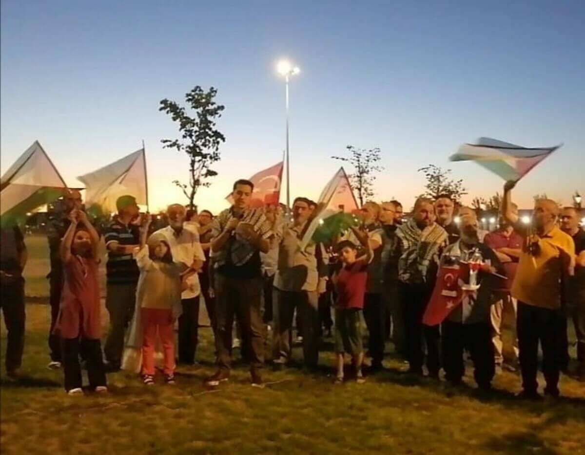 Kayseri Millet Bahçesinde Protestolar Devam Ediyor! (1)