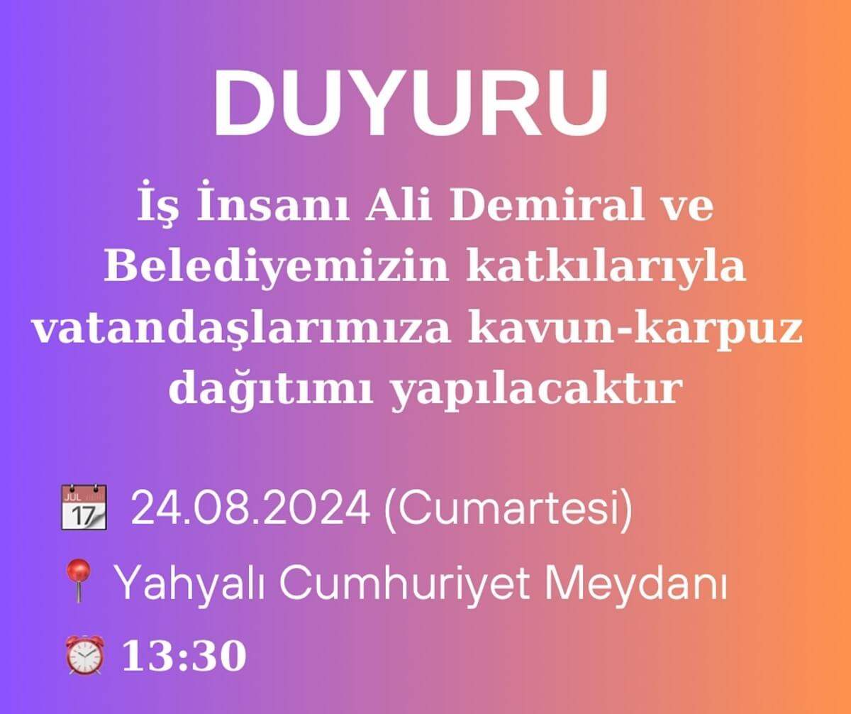 Kayserili İş Adamından Yaz Sıcağında Serinleten Jest! Ücretsiz Dağıtılacak