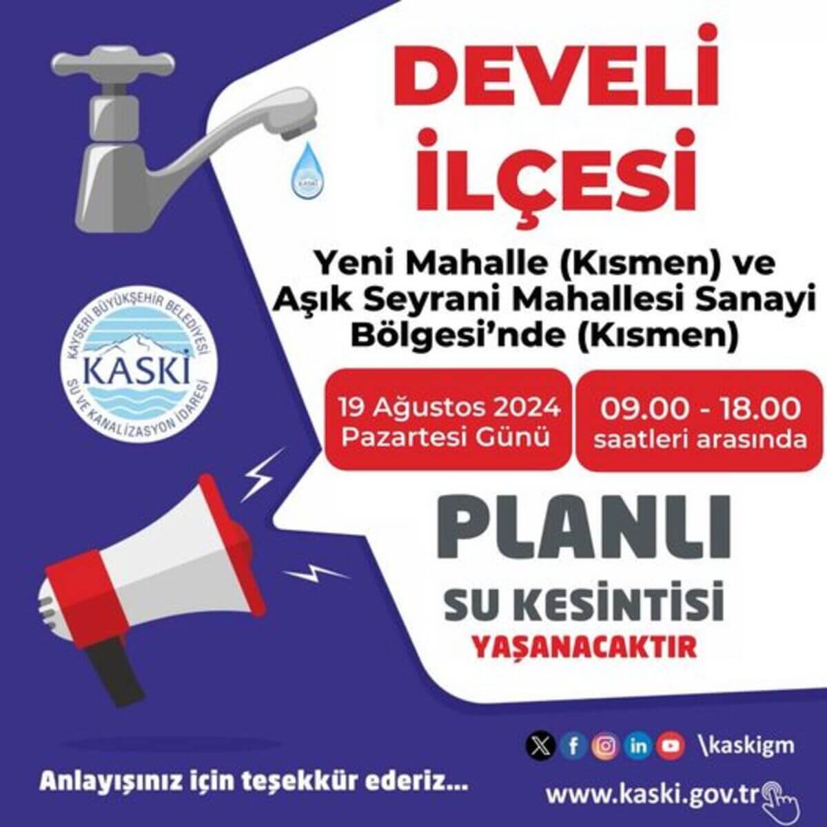 Kayseri’nin O Bölgesi İçin Uyarı Yapıldı! 22 (1) (1)