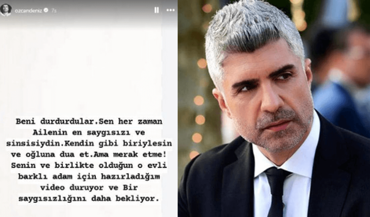 Özcan Deniz Kız Kardeşini Tehdit Etti! Sosyal Medya Karıştı!