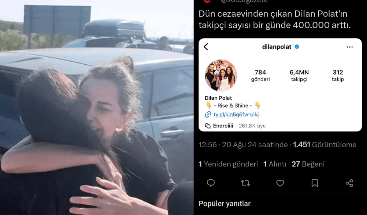 Tahliye Edilen Ünlü Fenomene Takipçi Yağdı!